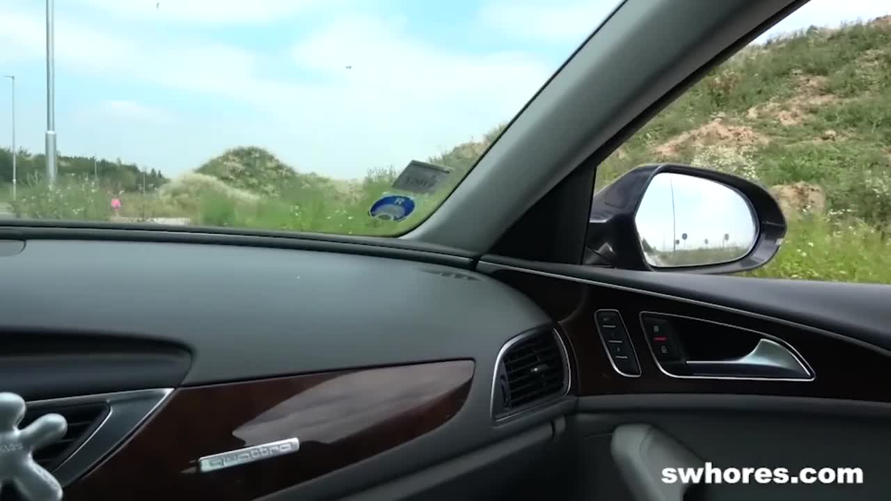 Charming escort's street pick up porn