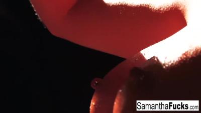 Watch enticing Victoria White and Samantha Saint's sex